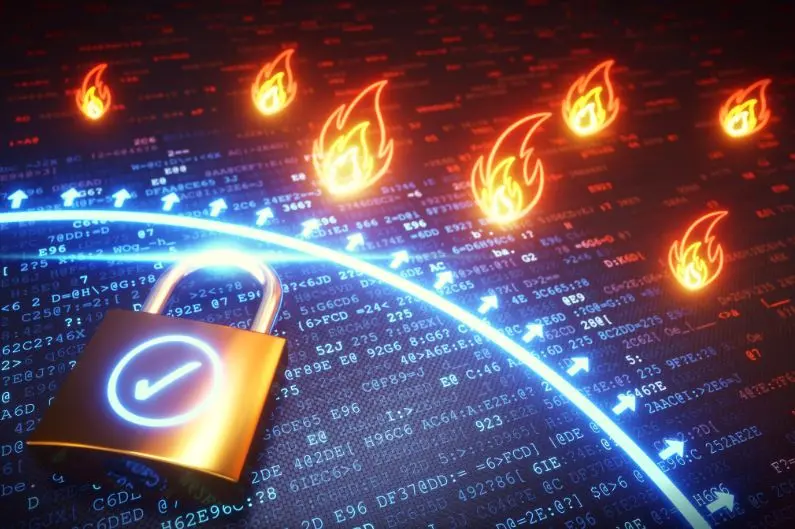 To prevent unauthorized access or malware threats, install reliable firewall and antivirus software. 