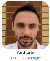 Anthony, IT Support Manager