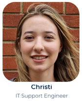 Christi, IT Apprentice